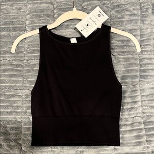 NWT Black seamless tank